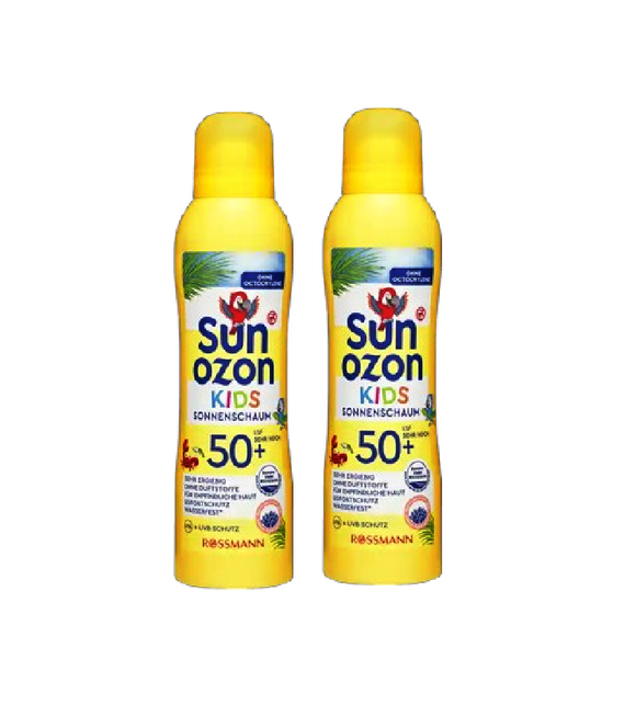 2xPack Sunozon Sun Spray Kids Anti Sand SPF 50 - 400 ml