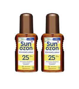 2xPack Sunozon Sun Oil Spray SPF 25 - 300 ml