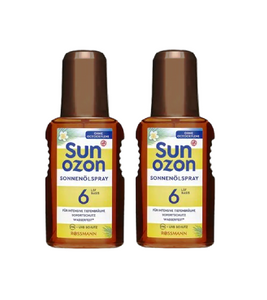 2xPack Sunozon Sun Oil Spray SPF 6 - 300 ml