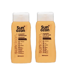 2xPack Sunozon Sunclean Sun Milk SPF 30 - 400 ml