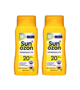 2xPack Sunozon Sunscreen SPF 20 - 400 ml