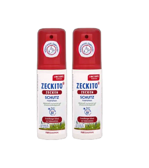 2xPack Sunozon Tick Protection Pump Spray - 200 ml