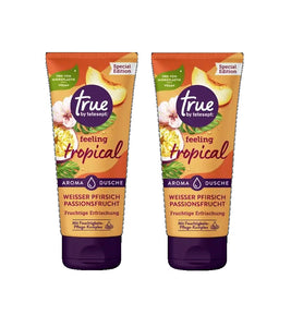 2xPack TRUE by Tetesept Aroma Shower Feeling Tropical - 400 ml