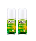 2xPack Weleda Citrus 24h Deo Roll-On - 100 ml