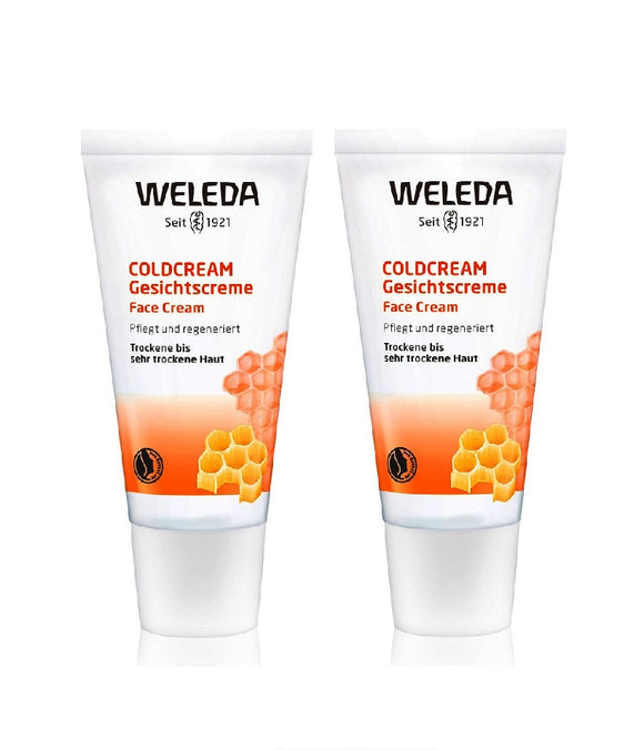 2xPack WELEDA Cold Face Cream for Dry to Very Dry Skin - 60 ml