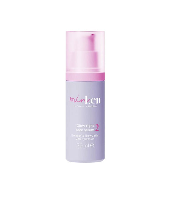 Weleda minLen Glow Right Face Serum - 30 ml