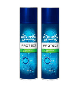 2xPack WILKINSON Sword Protect Sensitive Shaving Gel - 400 ml