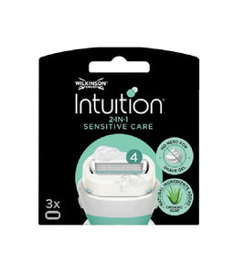 WILKINSON Sword Intuition 2in1 Sensitive Care Blades - 3 or 6 Pcs