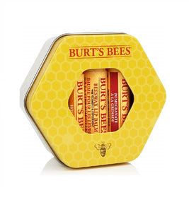 BURT'S BEES Lip Balm Trio Tin Set