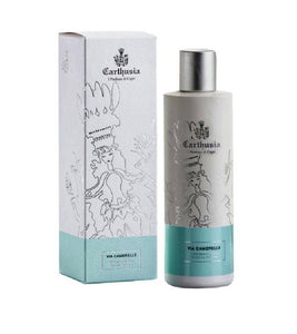 Carthusia Via Camerelle Moisturizing Body Cream with Bergamot, Water Lily And Cedar Wood  - 250 ml