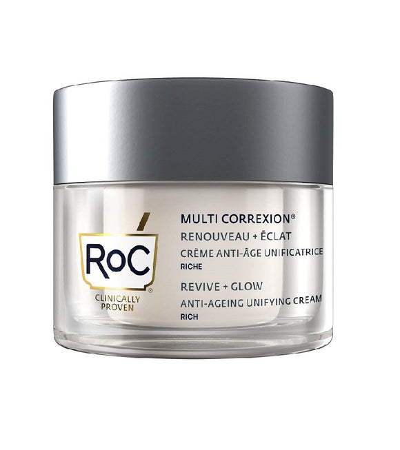 RoC MULTI CORREXION REVIVE + GLOW ANTI-AGING UNIFYING RICH CREAM - 50 ml
