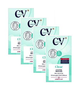 4xPack CV (CadeaVera) CLEAR Anti-Pimple Patches - 144 Pcs