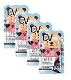 4xPack CV (CadeaVera) Sheet Mask Otter Love