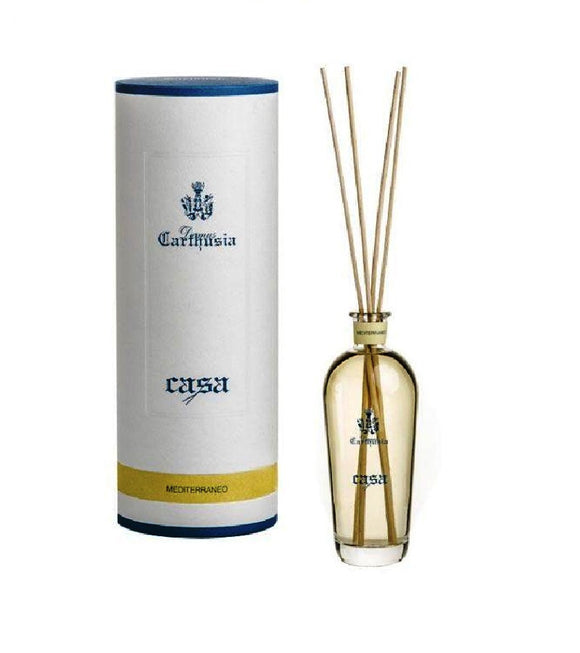 Carthusia Mediterraneo Citrus Ambient Fragrance with Wild Mint, Jasmine And Lemon - 500 ml
