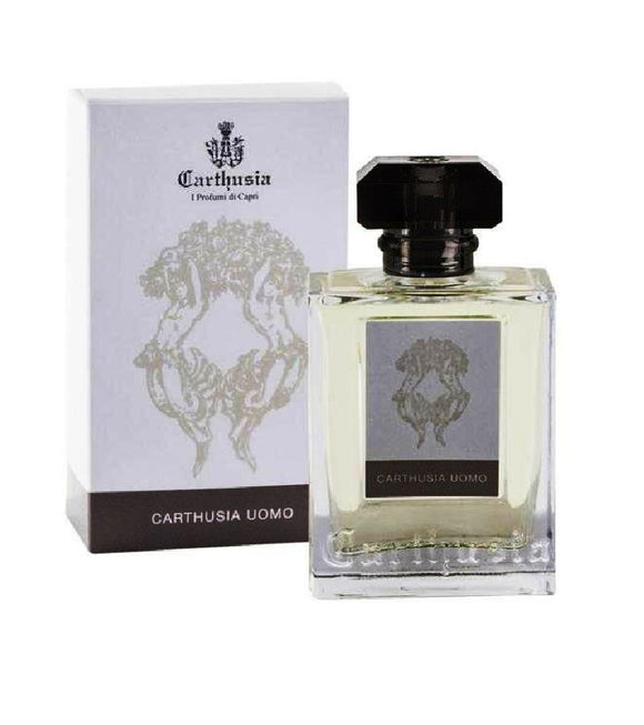 Carthusia Man Eau de Parfume with Lemon, Bergamont and Sandal Oil - 50 or 100 ml
