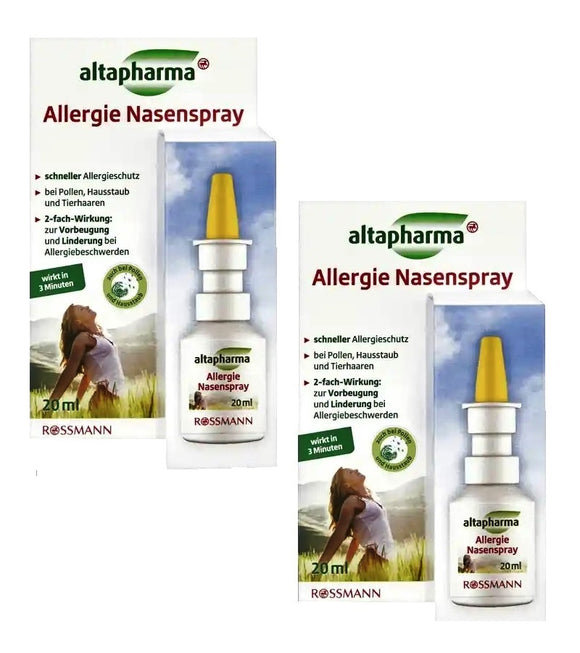 2xPack Altapharma Allergy Nasal Spray - 40 ml