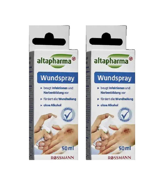 2xPacks Altapharma Wound Spray - 100 ml