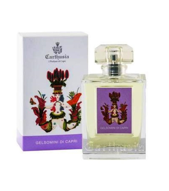 Carthusia Eau De Parfum Gelsomini Di Capri with Bergamot, Lemon And Yellow Mandarin - 50 or 100 ml