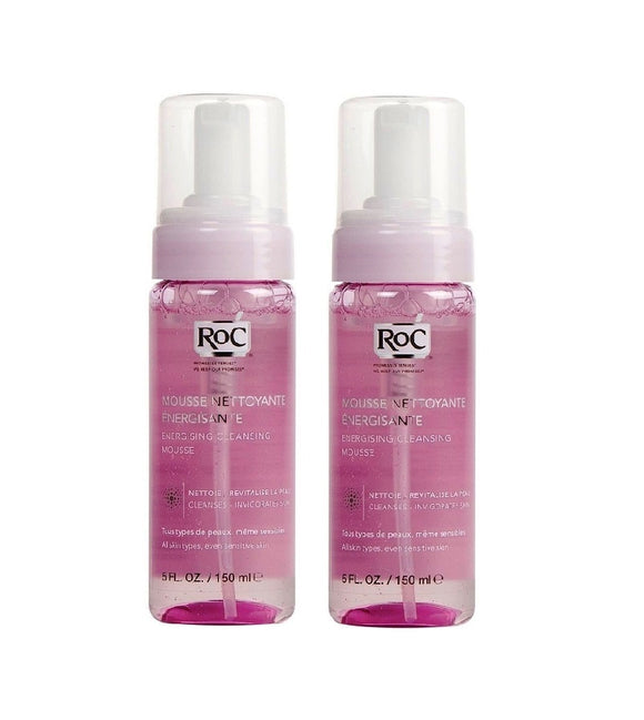 2xPack RoC ENERGIZING CLEANSING MOUSSE - 300 ml
