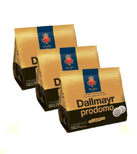 3xPacks Dallmayr Prodomo Coffee Pads - 48 Pads