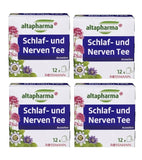 4xPack Altapharma Sleep and Nerves Medicinal Tea - 48 Bags