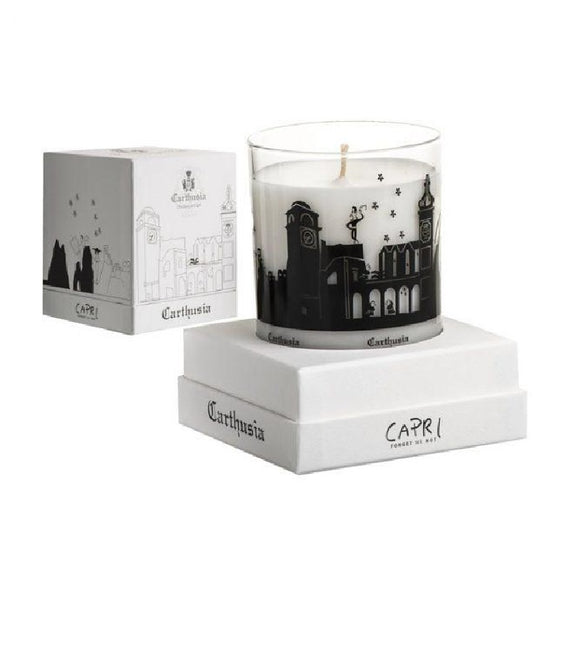 Carthusia Perfumed Candle Capri Forget Me Not with Vanilla, Fico And Menta - 260 g