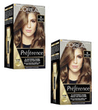 2xPack L'Oréal Paris Préférence Hair Color - 18 Varieties