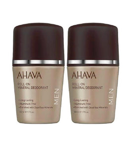 2xPack AHAVA Time To Energize MEN Deodorant - 100 ml