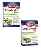 2x Pack Abtei Artichoke Plus Capsules with Artichoke Extract and Olive Oil - Eurodeal.shop