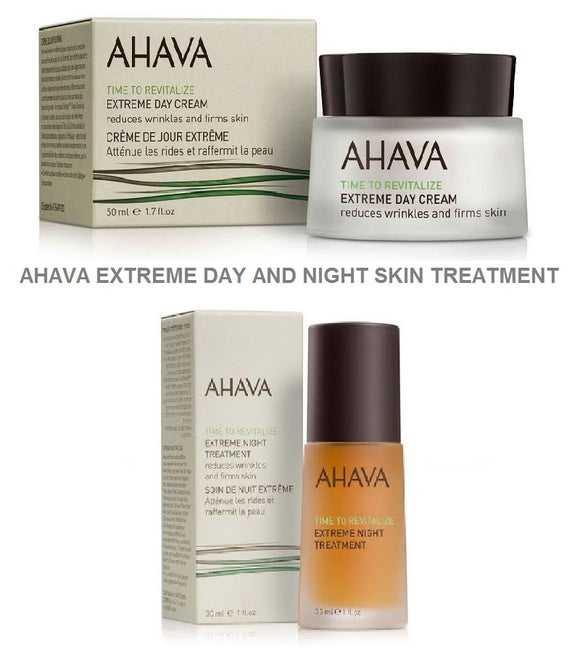 AHAVA EXTREME Day Face Cream + EXTREME Night Care Cream Set