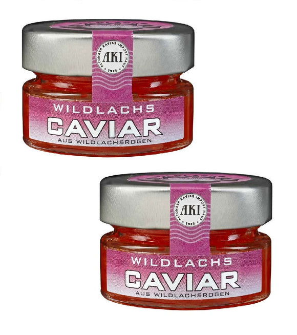 2xPack AKI Wild Salmon Caviar - 100 g