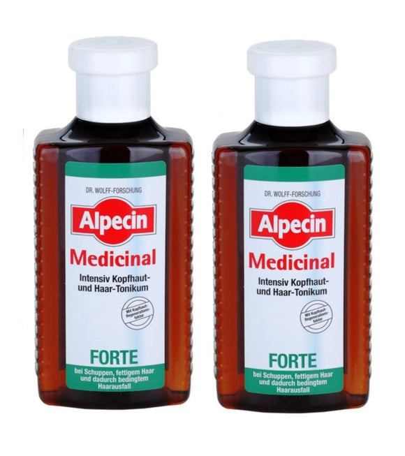 2xPacks Alpecin Forte Hair Tonic - 400 ml