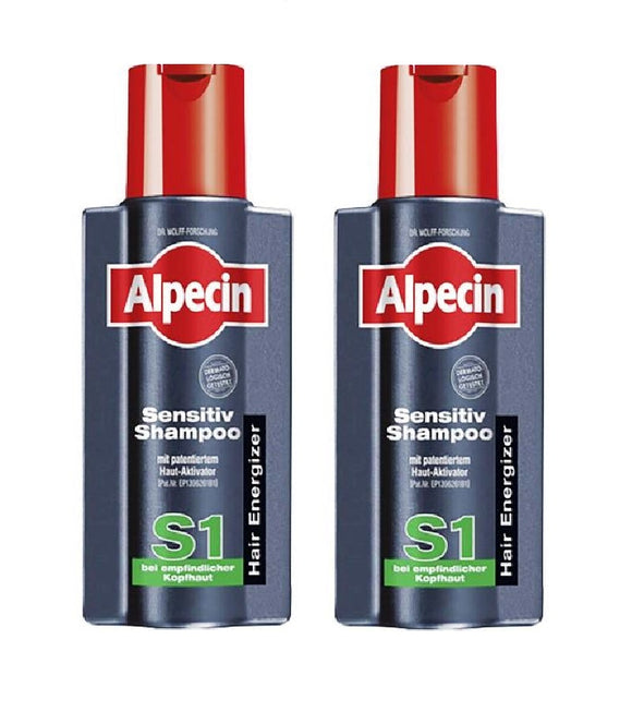 2xPack Alpecin Sensitive Shampoo S1 - 500 ml