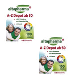 2xPack Altapharma  A-Z Depot 50+ Minerals, Elements & Lutein