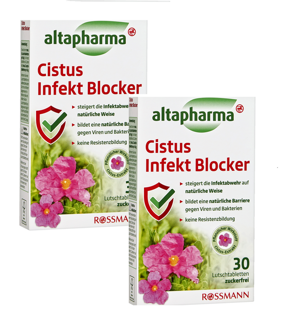 2xPack Altapharma Cistus Infect Blocker Lozenges - 60 Pieces