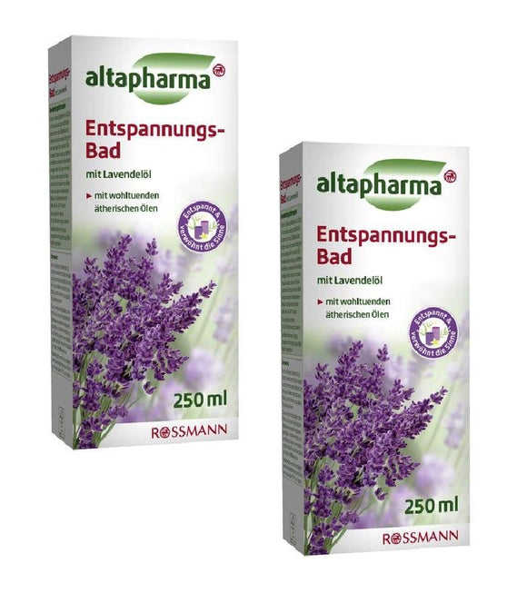 2xPack Altapharma Relaxation Bath with Lavender Oil - 500 ml