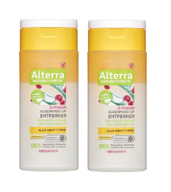 2xPack Alterra 2-phase Make-up Remover - 200 ml