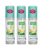 3xPack Alterra Organic Cucumber & Aloe Vera Deodorant Atomizer - 225 ml