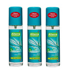 3xPack Alterra Caffeine & Organic Lemongrass Sports Deodorant Spray - 225 ml