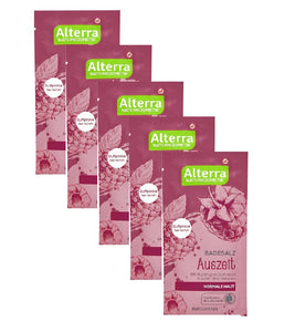 5xPack Alterra Time Out Raspberry Scented Bath Salts - 300 g
