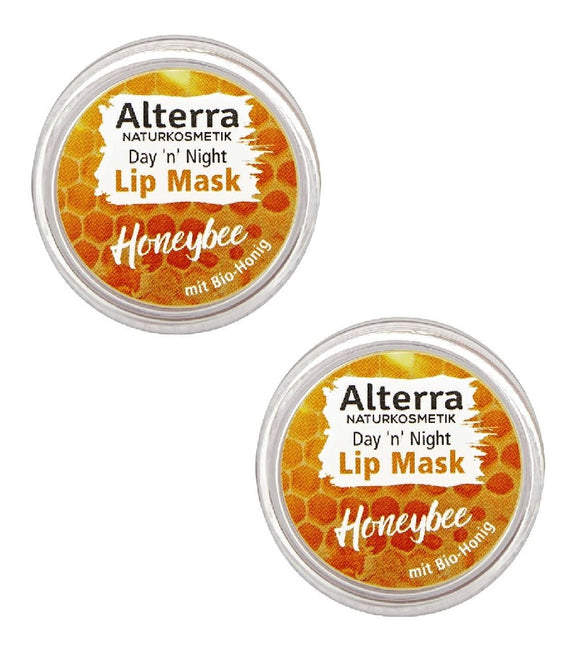 2xPack Alterra Day 'n' Night Lip Mask 02 Honeybee - 12 g