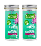 2xPack Alterra Organic Cotton and Lotus Blossom Powder Shampoo - 120 g