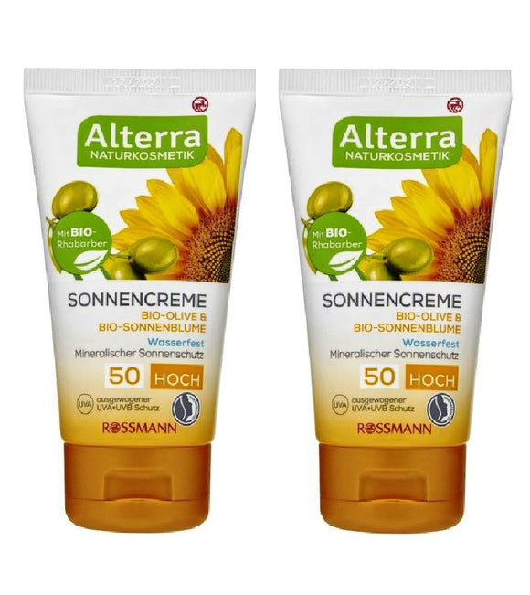 2xPack Alterra Sun Cream SPF 50 - 150 ml