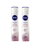 2xPack NIVEA Winter Moment Anti-Perspirant Deodorant Spray - 300 ml
