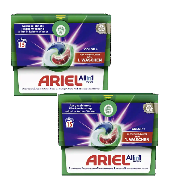 2xPack ARIEL All-in-1 Pods Color Detergent  - 30 WL