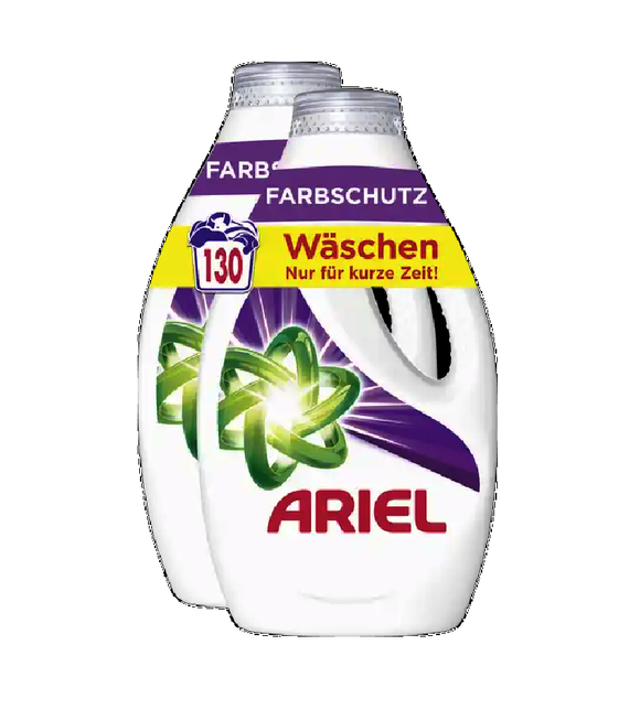 2xPack ARIEL Color Detergent Liquid - 130 WL