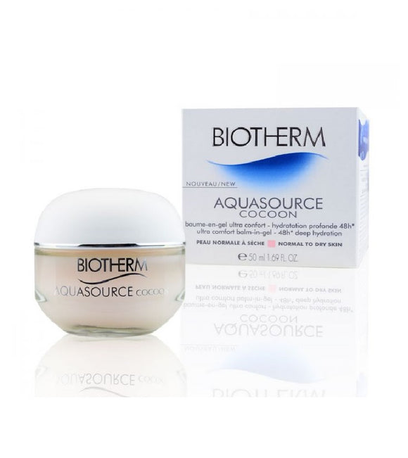 Biotherm Aquasource Cocoon 48h Moisturizer for Normal to Dry Skin - 50 ml