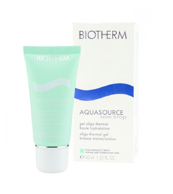 Biotherm Aquasource Non Stop Oliga-Thermal Moisturizing Gel for Normal to Combination Skin - 40 ml