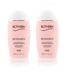 2xPack Biotherm Biosource Gentle Cleansing Lotion for Dry Skin - 250 ml