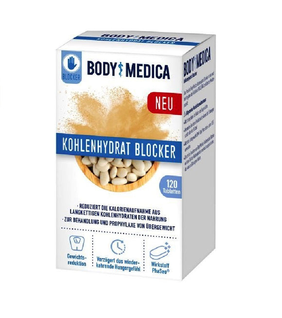 BodyMedica Carbohydrate Blocker - 120 Tablets
